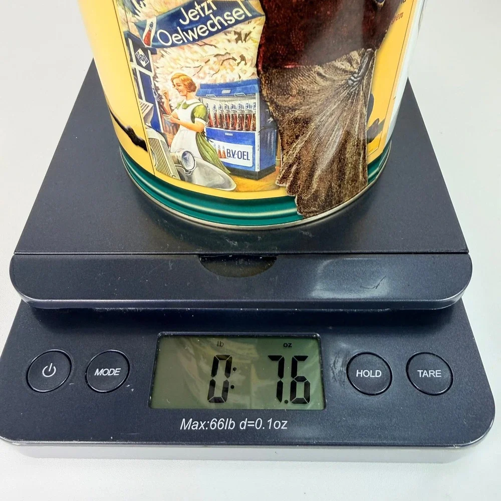 Otto Schmidt Nurnberger Lebkuchen Tin Vintage German Collectible Storage‎ Jar